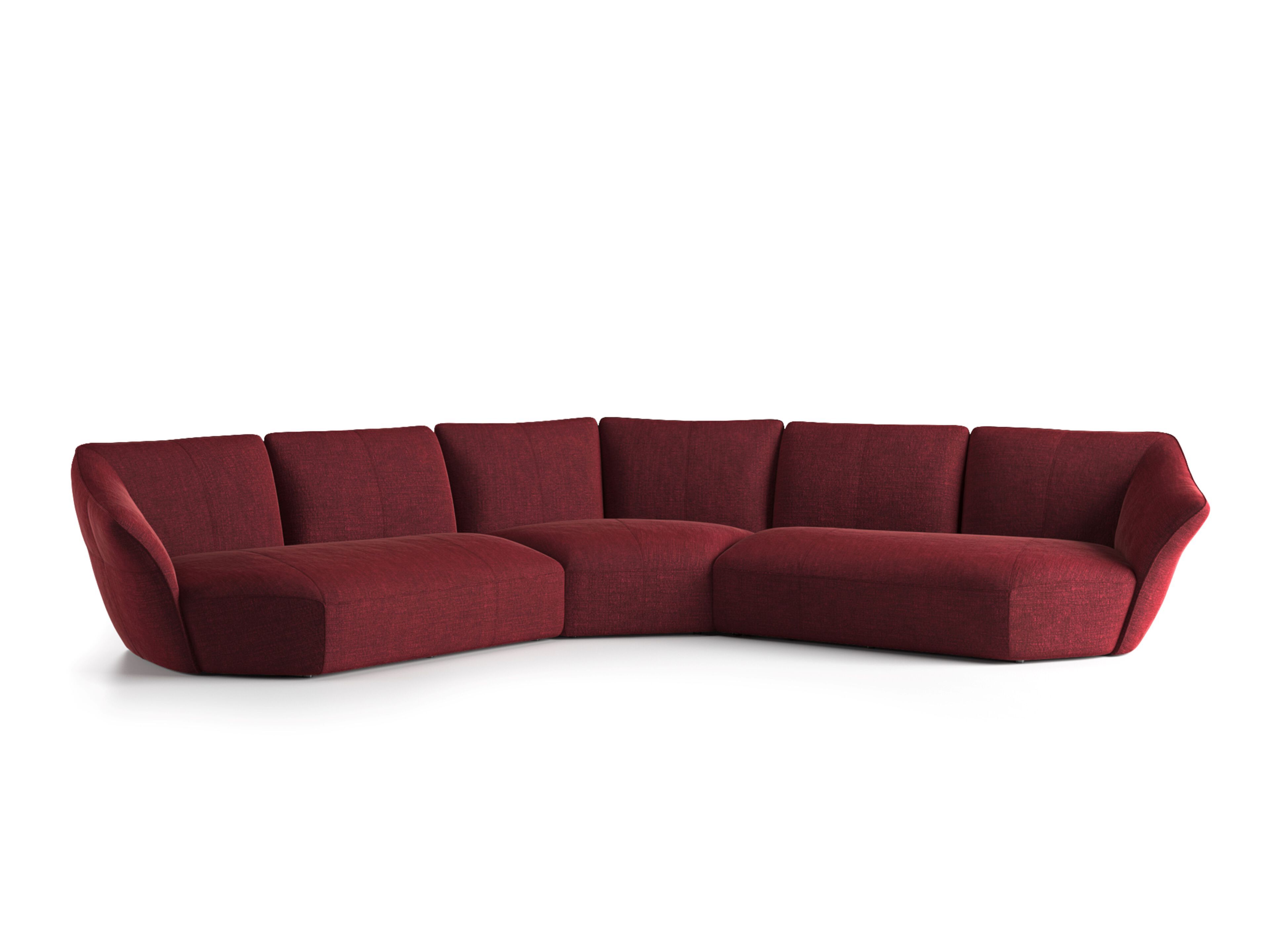 Модульный угловой диван из ткани Natuzzi Italia TIMELESS ARCH-00036647