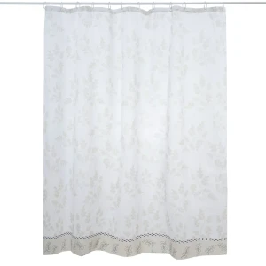 Штора для ванной комнаты «Vidage Карасан» 180х180 см цвет белый