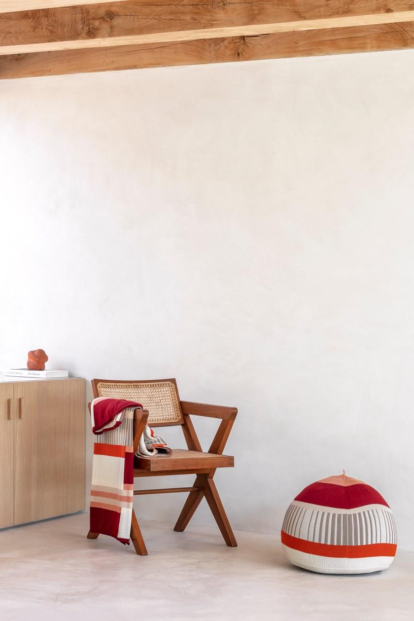 Casalis Плед многоцветный из лана мериноса Velden sun-id-1406191 - Вид №9