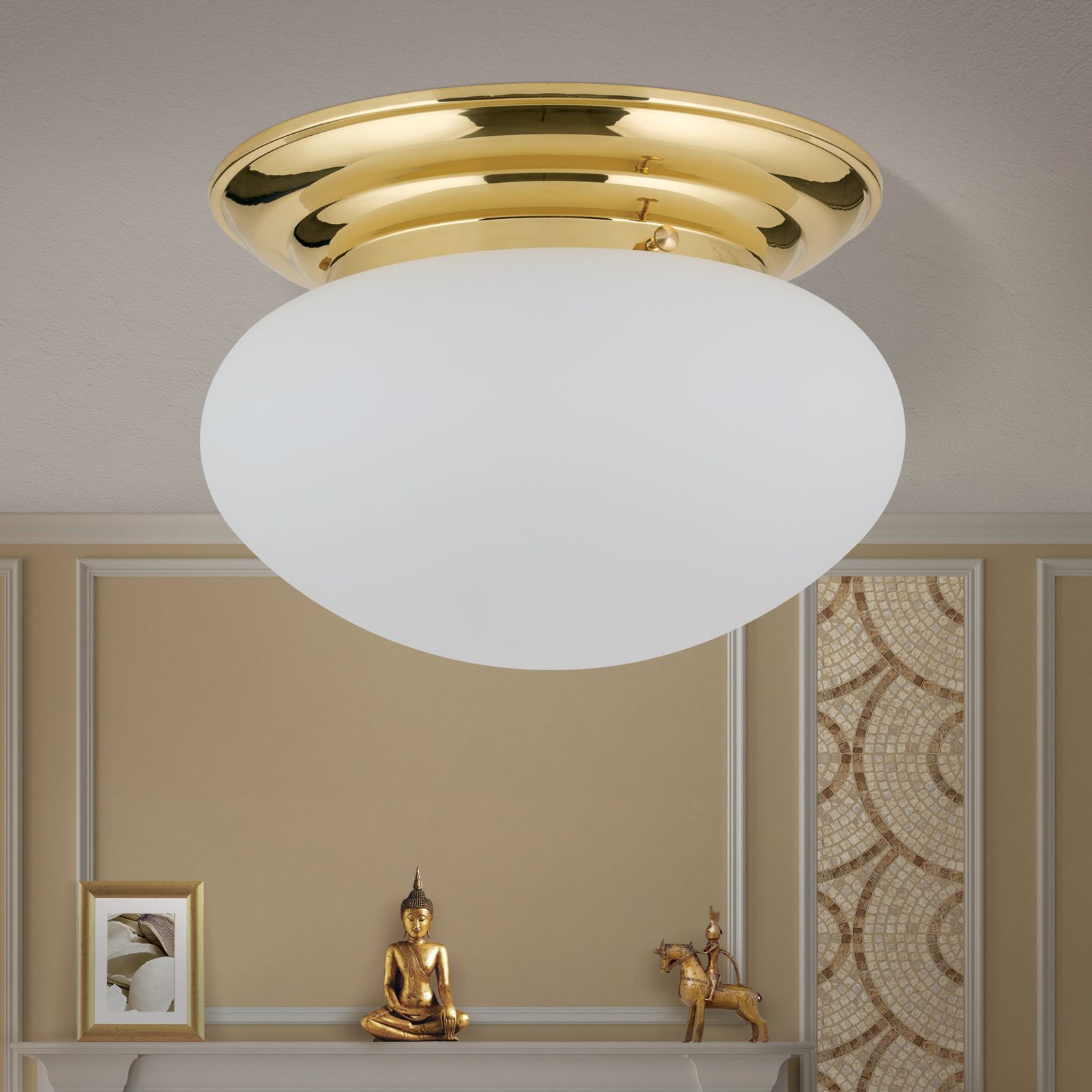 Стеклянный потолочный светильник Orion Wiener Nostalgie ARCH-00123064 - Вид №1