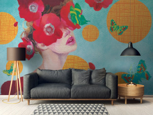 Виниловые обои с цифровой печатью