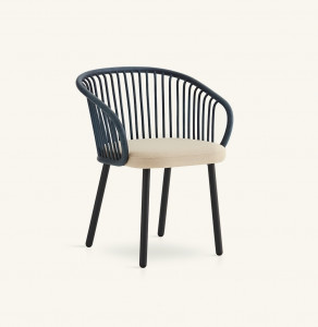 089360 Обеденное кресло металлические ножки Expormim Huma