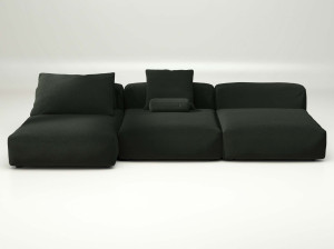 Модульный диван с полуостровом