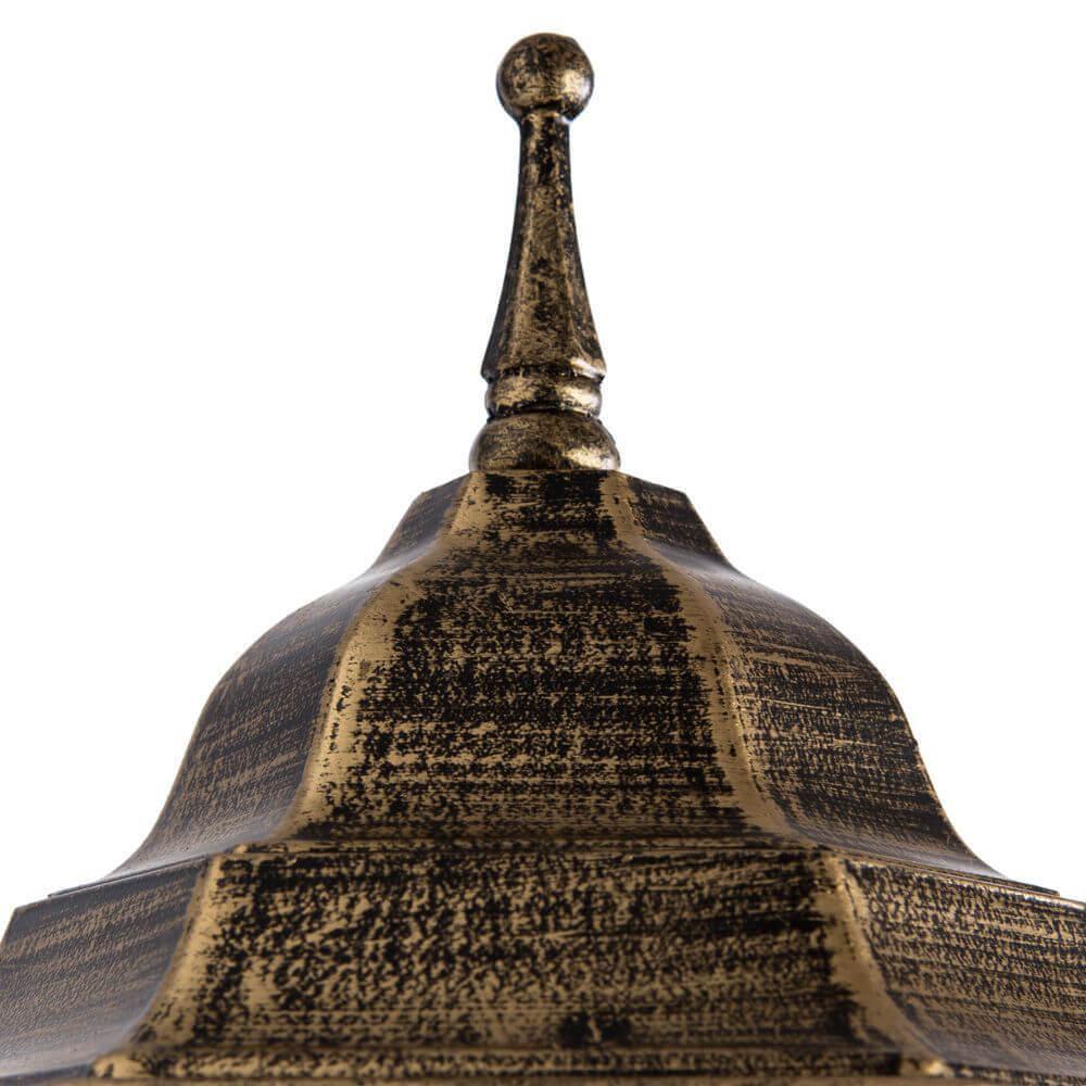 Уличный настенный светильник коричневый Arte Lamp Pegasus A3151AL-1BN ARTE LAMP PEGASUS, ФОНАРЬ 00-3897469 Коричневый;прозрачный  - Вид №3