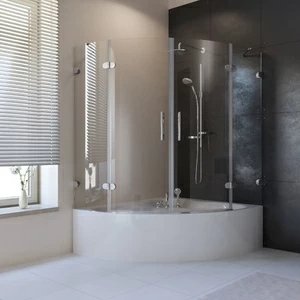 Шторка на ванну 150x150 GV-004R GUTEWETTER LUX PART