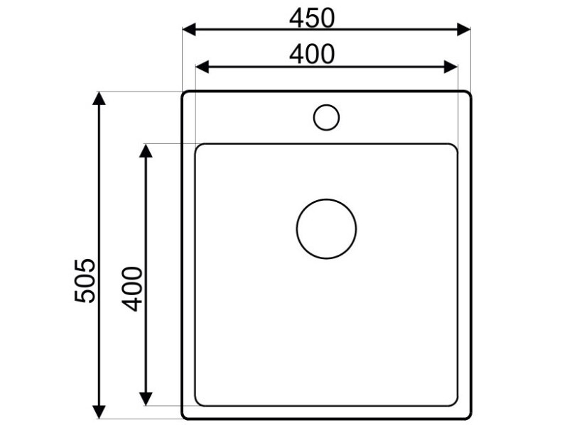 Мойка для кухни Desire 450X NAVAKO 13018 - Вид №2