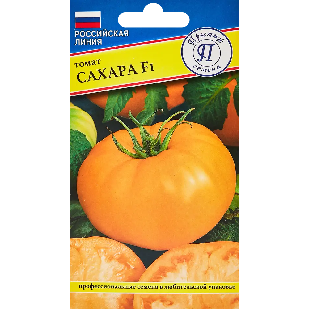 ПРЕСТИЖ СЕМЕНА Томат Сахара F1 - ранний гибрид с яркими плодами 89345058 STLM-1490034