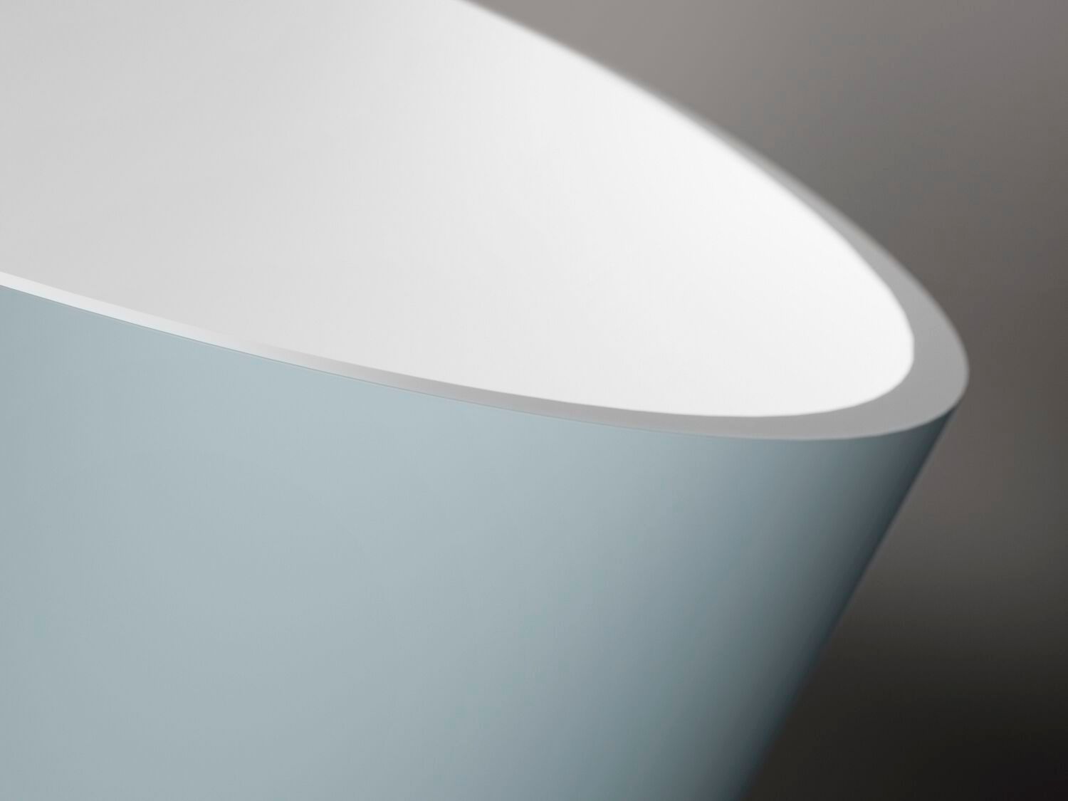 Овальная ванна в центре комнаты в твердой поверхности Gruppo Treesse мебель для ванной комнаты-отдельно стоящие ванны ARCH-00028203 - Вид №8