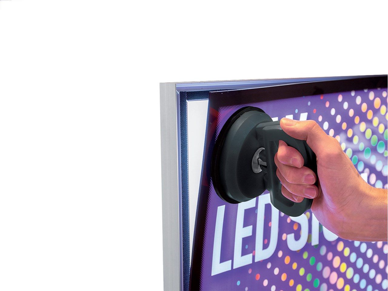 Двухсторонняя светящаяся потолочная витрина Remor Insegne luminose ARCH-00047241 - Вид №1