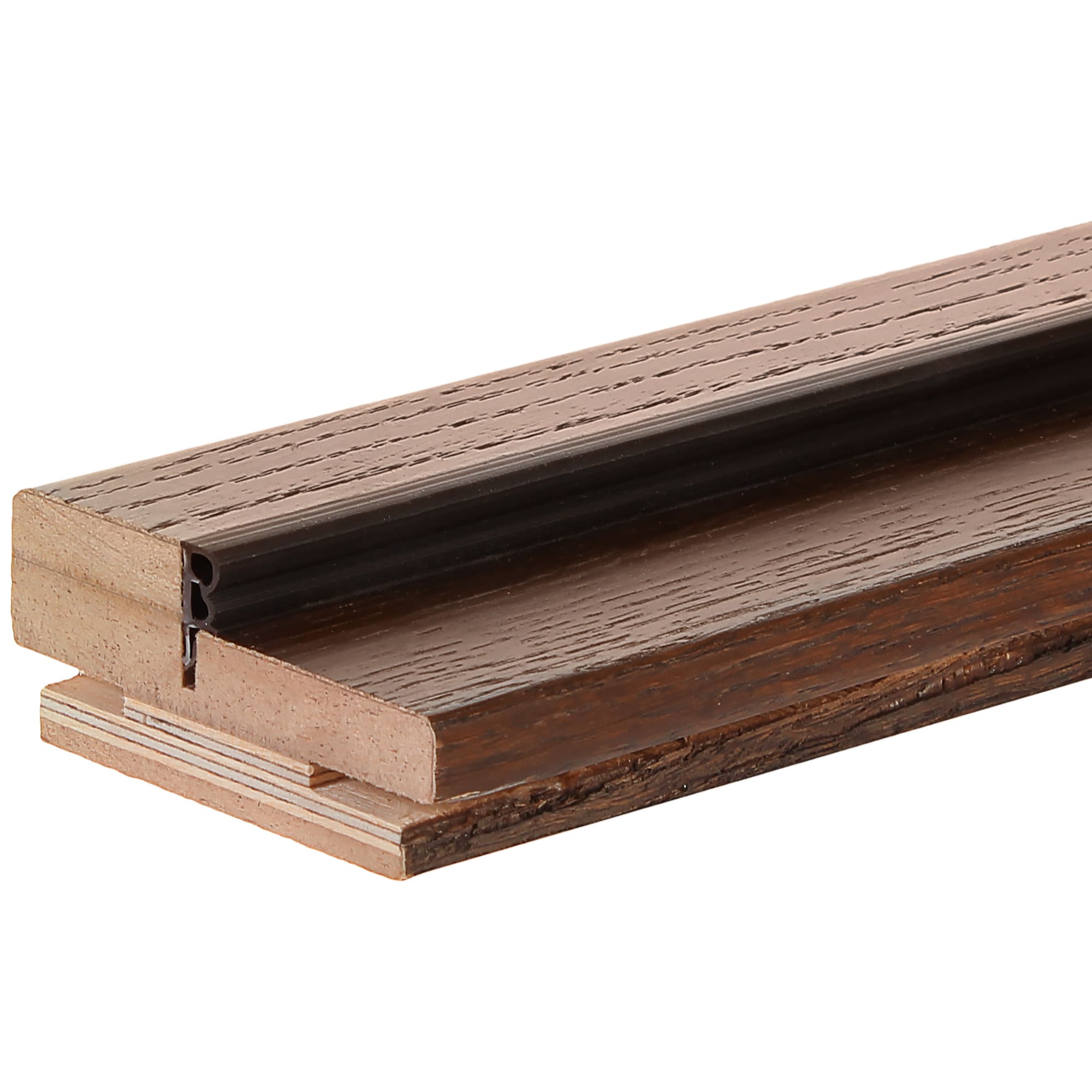 81933451 Дверная коробка телескопическая Катрин/Модерн 2100х75х33 мм шпон натуральный цвет антик (комплект 2.5 шт.) Santreyd  - Вид №2