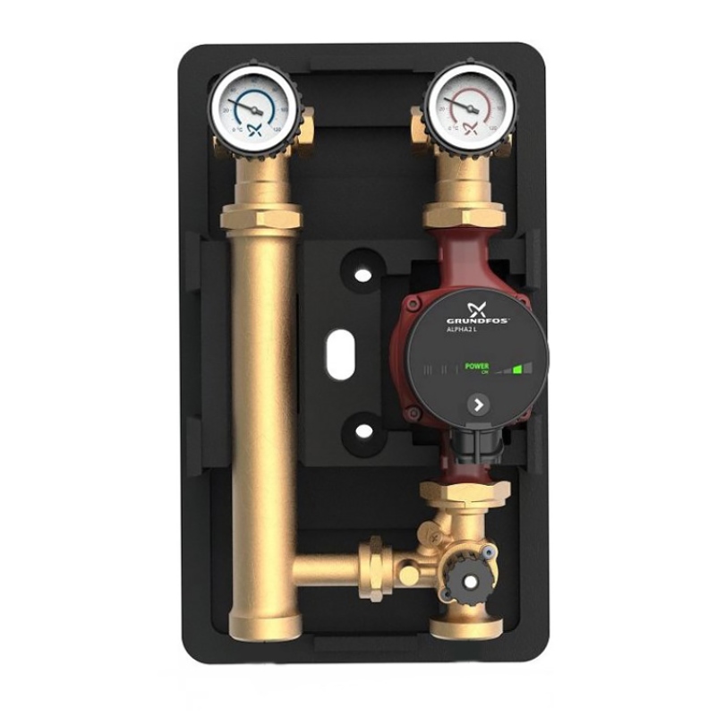 Насосная группа HEATMIX Grundfos D25 UPS 60 без смесителя с насосом 99309064 - Вид №1