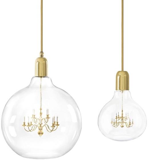 Mineheart Подвесной светильник из дутого стекла King edison Lig/063 - Вид №5