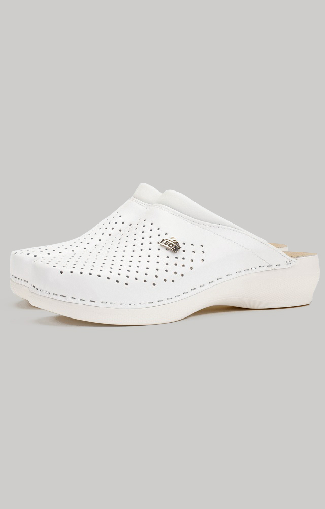 62033 Сабо "Leon LIGHT" женские белые LEON  Сабо и сланцы размер 40  - Вид №7