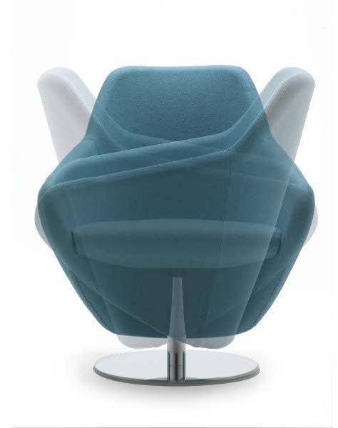 Segis Вращающееся кресло из ткани с подлокотниками  I140  - Вид №2