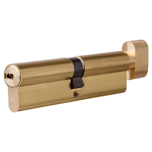 Цилиндр Abus 50х50 мм, ключ/вертушка, цвет золото 82389988 STLM-2097921