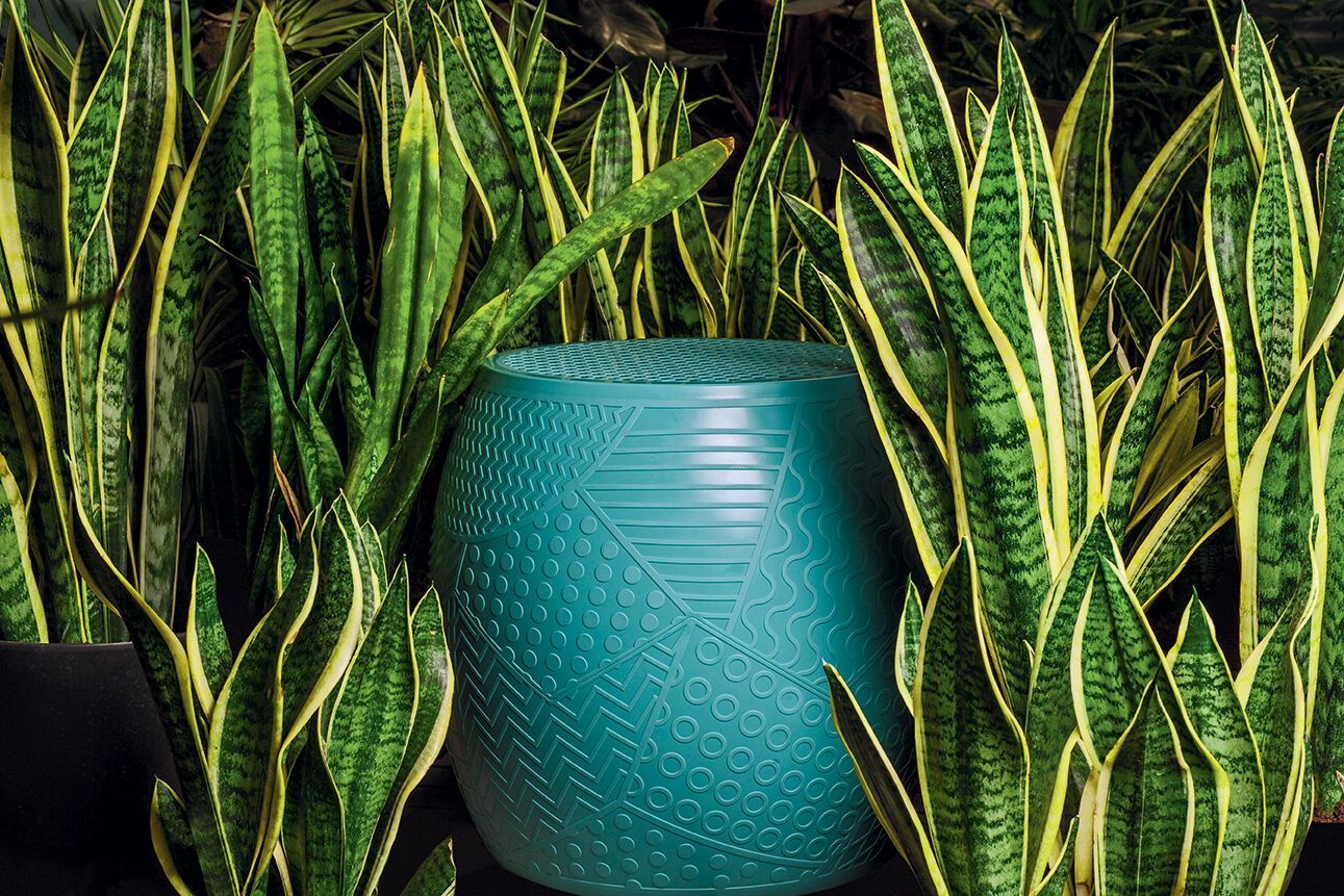 Стул / журнальный столик из инженерного пластика Kartell ROY ARCH-00111650 - Вид №5