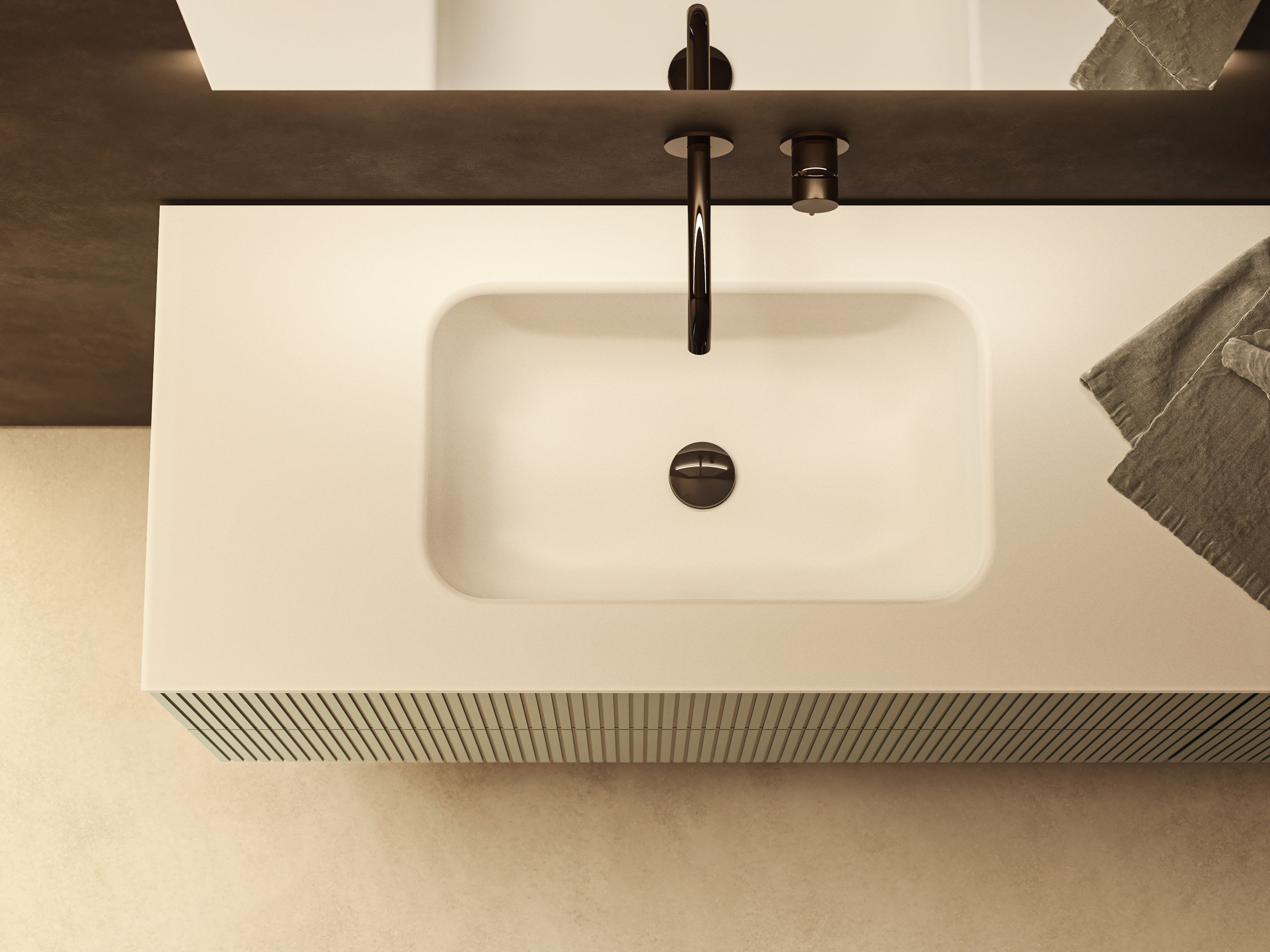 Деревянный подвесной умывальник Moab блок ARCH-00069709 - Вид №10