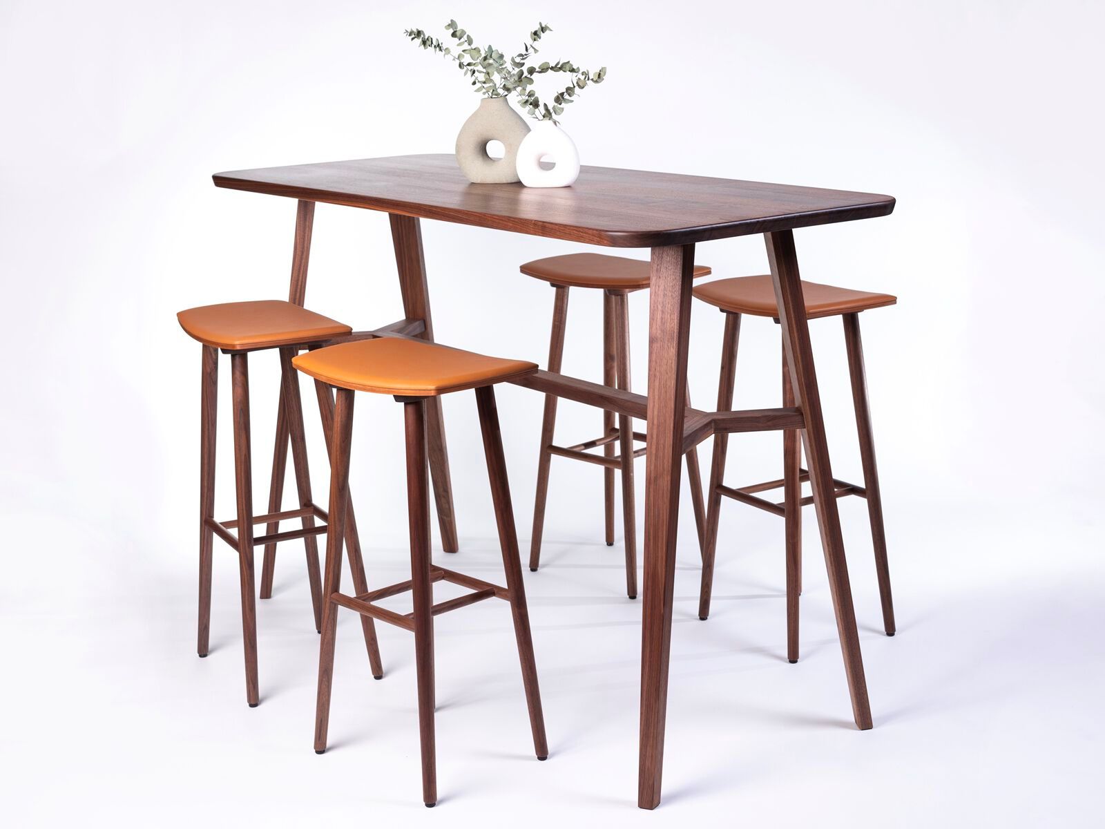 Барный стул из массива дерева sixay furniture Paul ARCH-00108361 - Вид №3