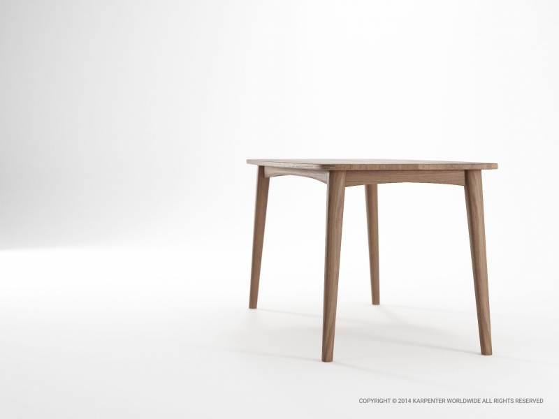 535_1064 Стол обеденный прямоугольный 160 Karpenter GRASSHOPPER - Вид №2