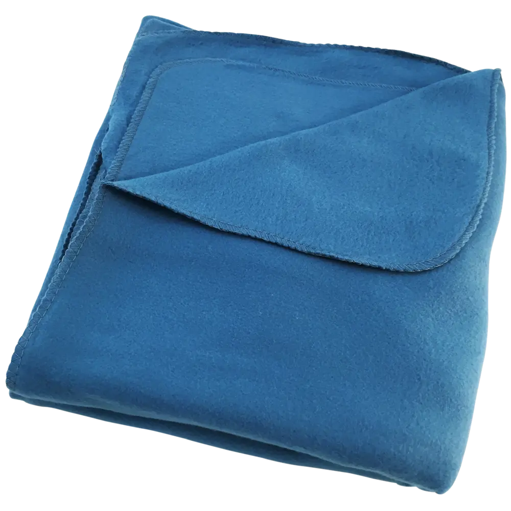 Плед «Яркость» 120х150 см флис цвет лазурный BELEZZA STLM-2014276 - Вид №2