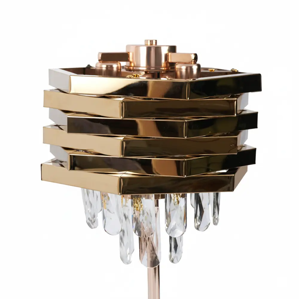 Настольная лампа Estares Rose цвет золото STLM-2118685 - Вид №2