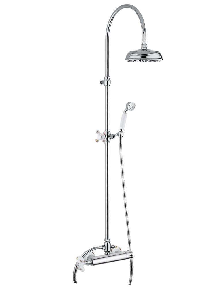 4011/5A Bellosta Rubinetterie ТЕРМОСТАТИЧЕСКИЙ СМЕСИТЕЛЬ ДЛЯ ВНЕШНЕГО ДУША С ПОЛНЫМ ШТОКОМ 