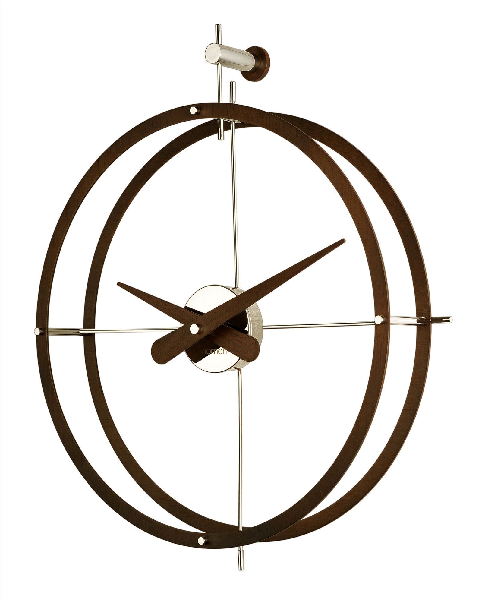 Деревянные настенные часы NOMON кольца ARCH-00130917 - Вид №5