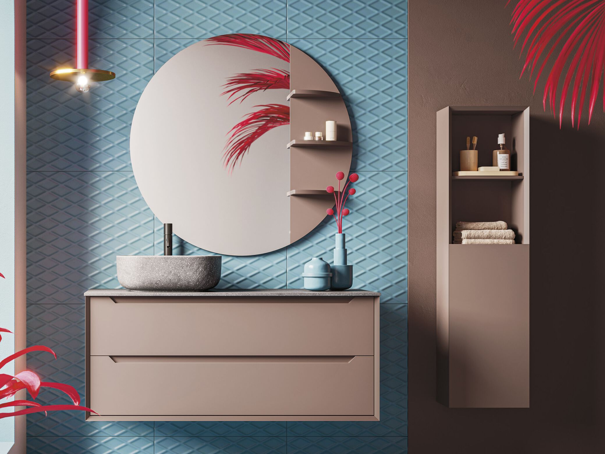 Полная мебель для ванной комнаты Arbi Arredobagno мастер ARCH-00065223