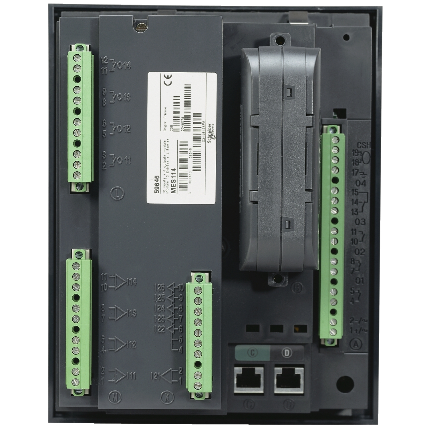59656 SEPAM РАЗЪЕМ К ТН ПОД ПИН CCA626 Schneider Electric Sepam series 48Sepam series 40 