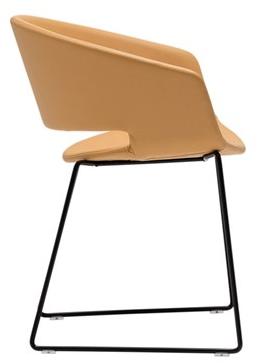 Andreu World Кресло-санки с обивкой Ronda So0453 - Вид №2