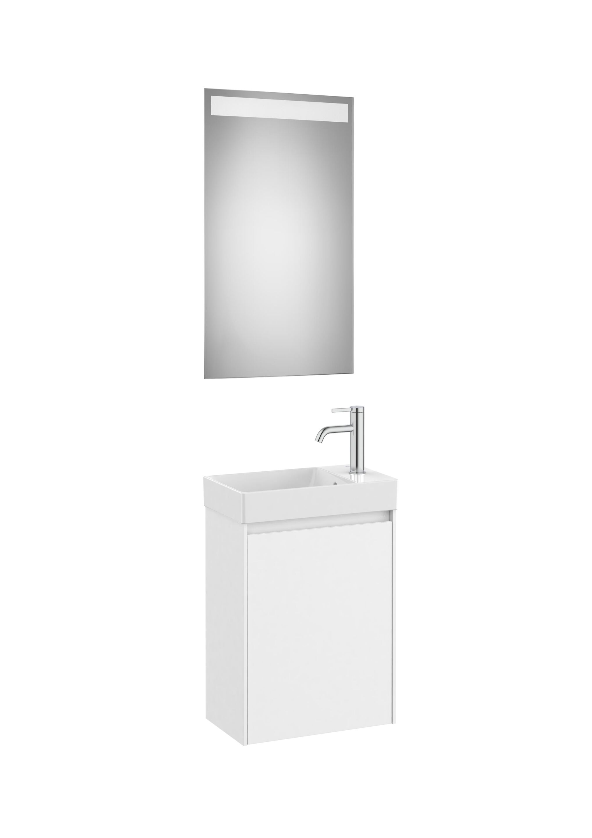 Деревянный подвесной умывальник с зеркалом Roca Ona ARCH-00049163 - Вид №5