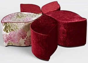 Sicis Пуф из мягкого бархата Nextart