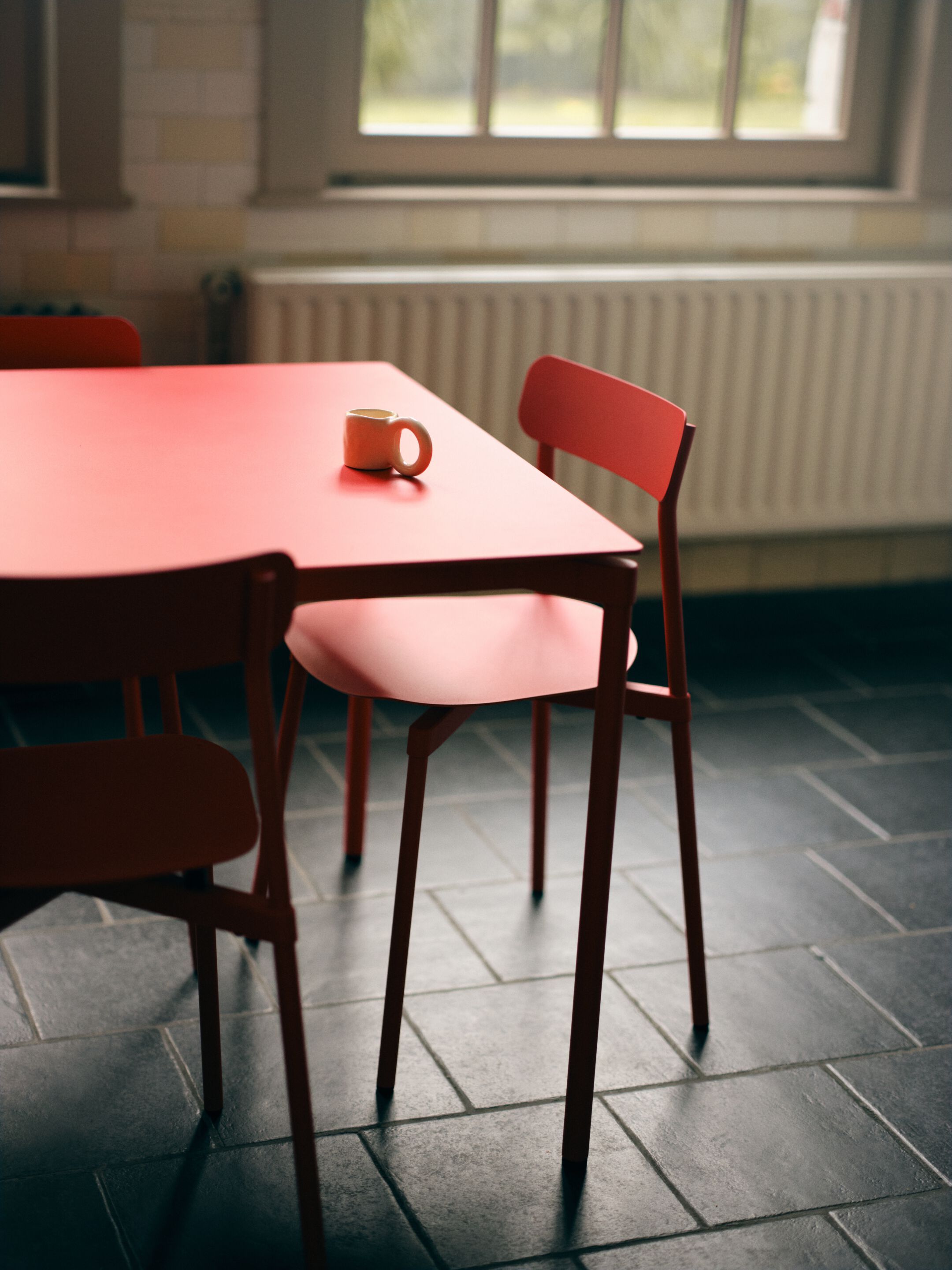 Штабелируемый стул с кожаным сиденьем Petite Friture Fromme ARCH-00069617 - Вид №6