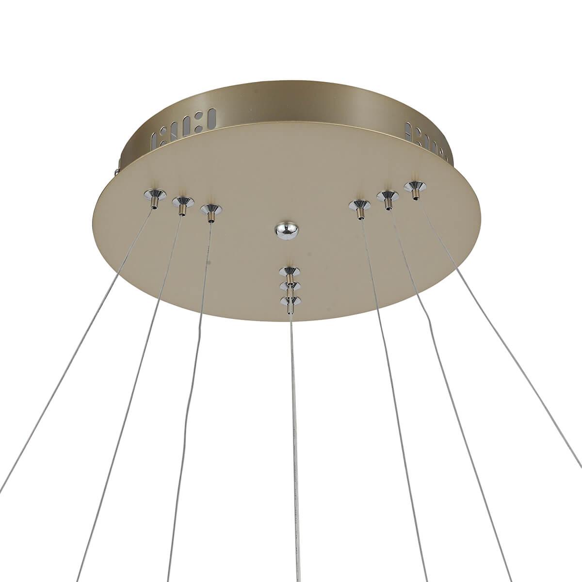 Люстра светодиодная подвесная белая ST Luce Erto SL904.203.03 ST LUCE ДИЗАЙНЕРСКИЕ, ERTO 00-3834521 Белый;золото  - Вид №3