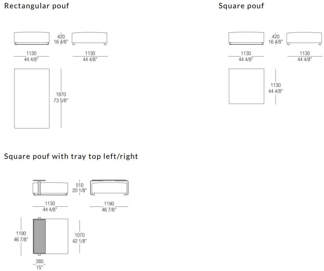 MisuraEmme 3-х местный тканевый диван Misuraemme sun-id-1481177 - Вид №9