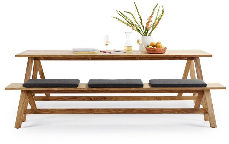 solpuri Прямоугольный садовый стол из тика Country sun-id-1395958 - Вид №3