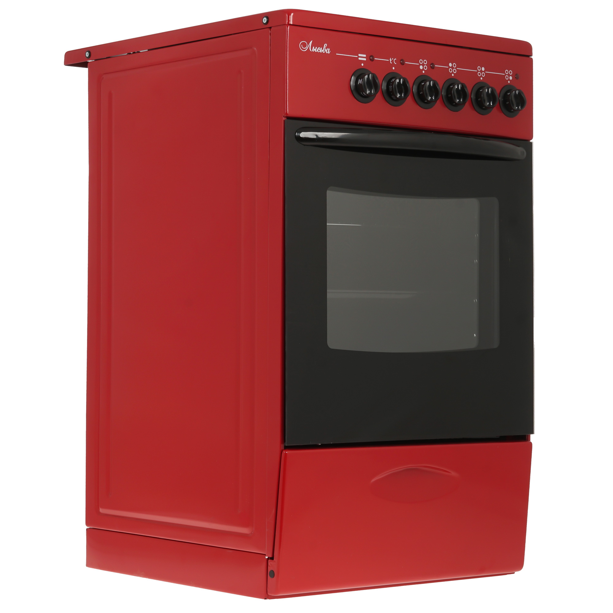 5305713 Электрическая плита Лысьва EF4011MK00 красный STDN-0040636 - Вид №1