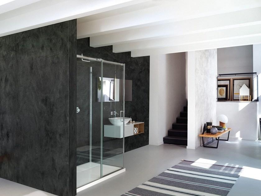 VISMARAVETRO Стеклянный душевой бокс с раздвижной дверцей Gliss sun-id-1453914 - Вид №2