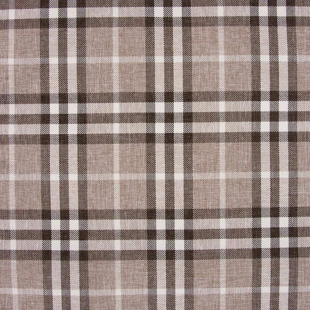 Ткань мебельная «CHECK» ширина 140 см цвет бежевый AMETIST STLM-2134009