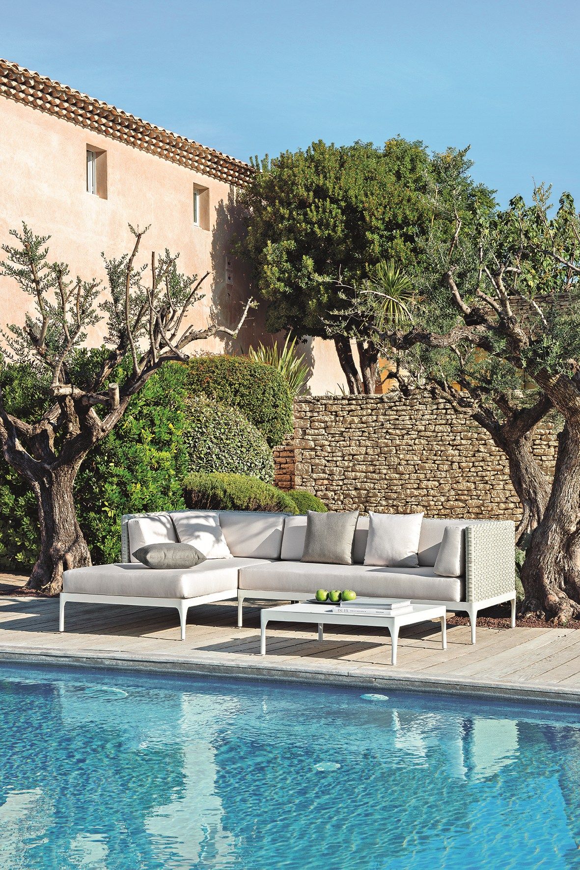 Модульный садовый диван в Ethimo LightWick® ARCH-00002419 - Вид №4