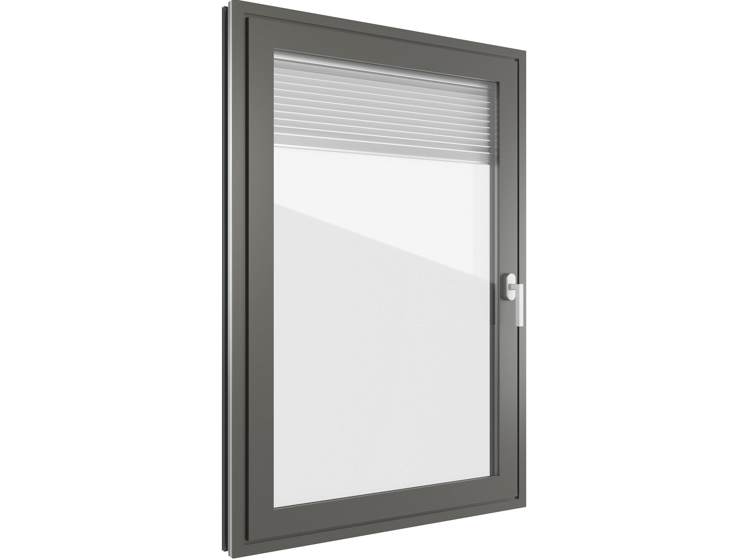 Алюминиевое окно со встроенной жалюзи FINSTRAL FIN-Project ARCH-00146384 - Вид №1
