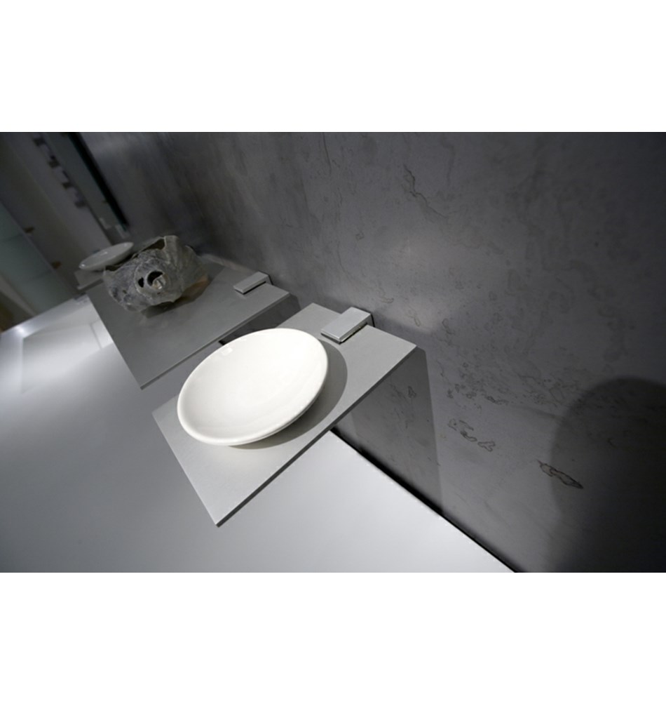 FROST Полка 5, 9см » полированная. цинк / латунь Полированный хром Q303309025  - Вид №1