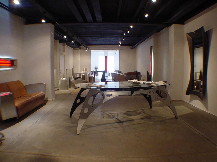 ICI ET LÀ Овальный стол из стали Handmade metal furniture by ici et là Stb01 - Вид №2