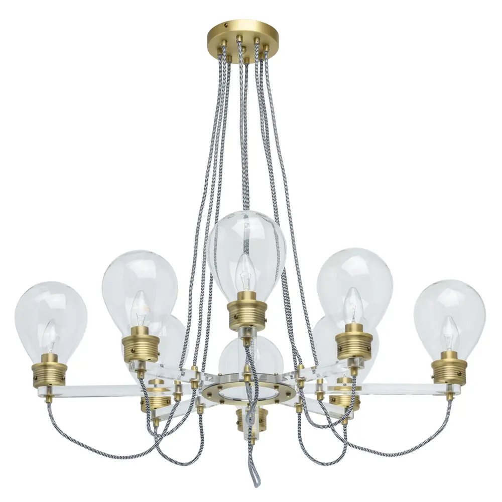 Люстра «Атмосфера» 8хE14х5 Вт 81973830 STLM-2128643 MW-Light 