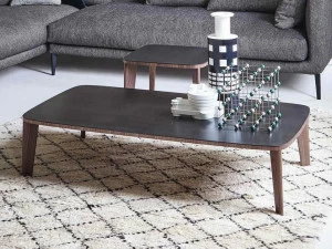 Bonaldo Низкий керамический журнальный столик для гостиной