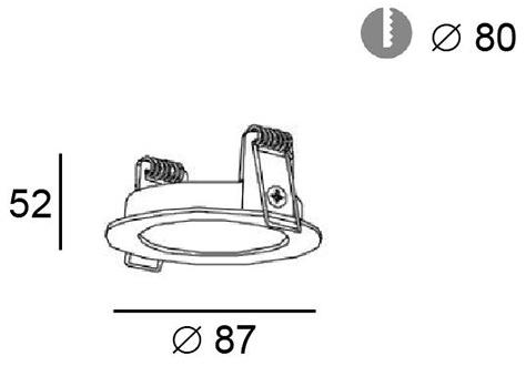 Terzo Light Алюминиевый патрон лампы  V4219500, v4219501  - Вид №2