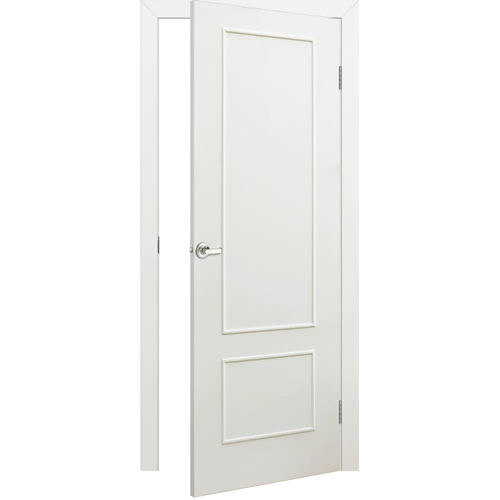 Дверь межкомнатная Классика глухая ламинация цвет белый 80x200 см VERDA STLM-2138785 - Вид №5