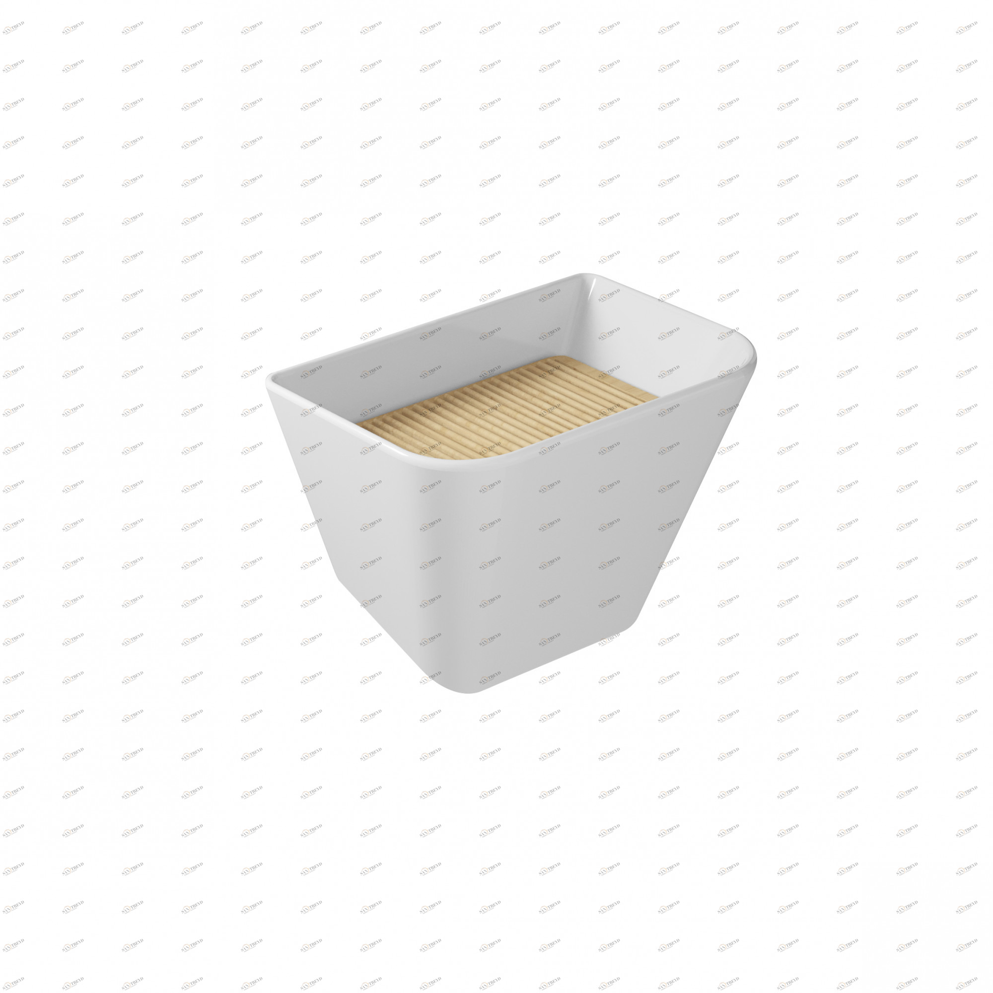 5403 Подвесная раковина настенная овальная Galassia MEG11 белая