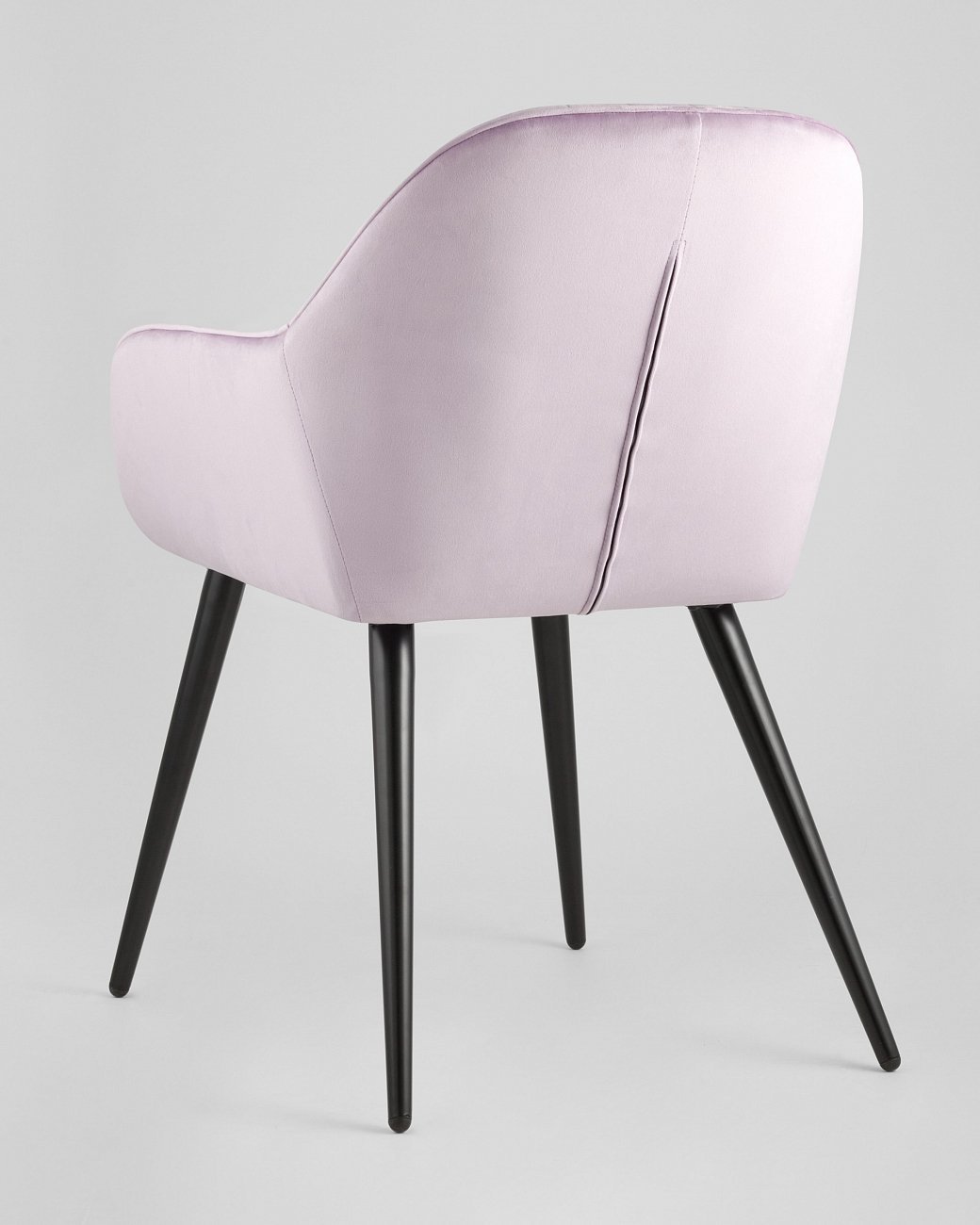 Кресло с мягкими подлокотниками сиреневое "Кристи" STOOL GROUP ДИЗАЙНЕРСКИЕ 00-3946318 Фиолетовый  - Вид №5