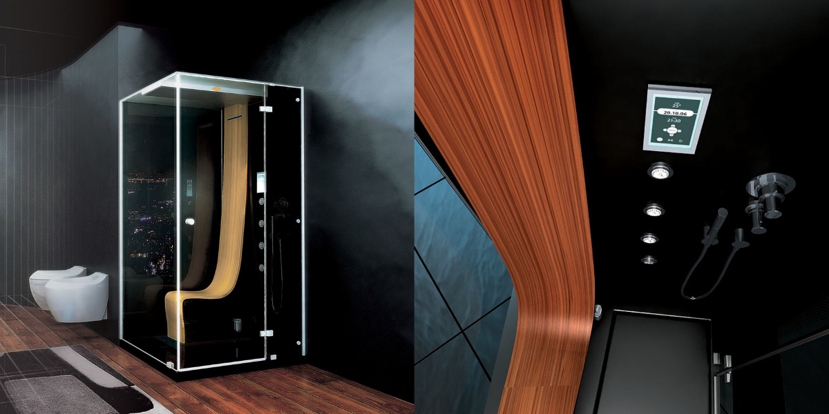 Душевая кабина с гидромассажем Omega 9547-12219 Dx Jacuzzi 954712219DX - Вид №1